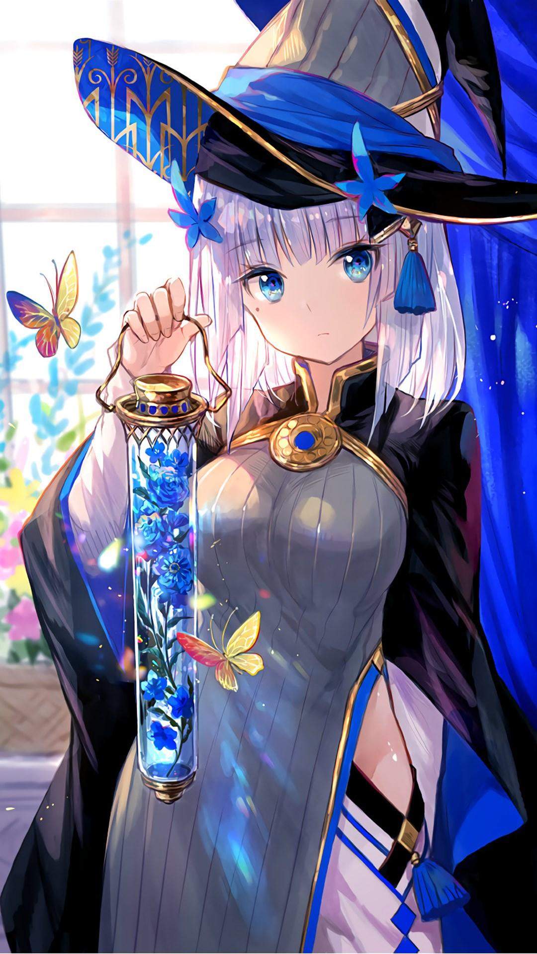 清纯可爱动漫美女手机壁纸图片