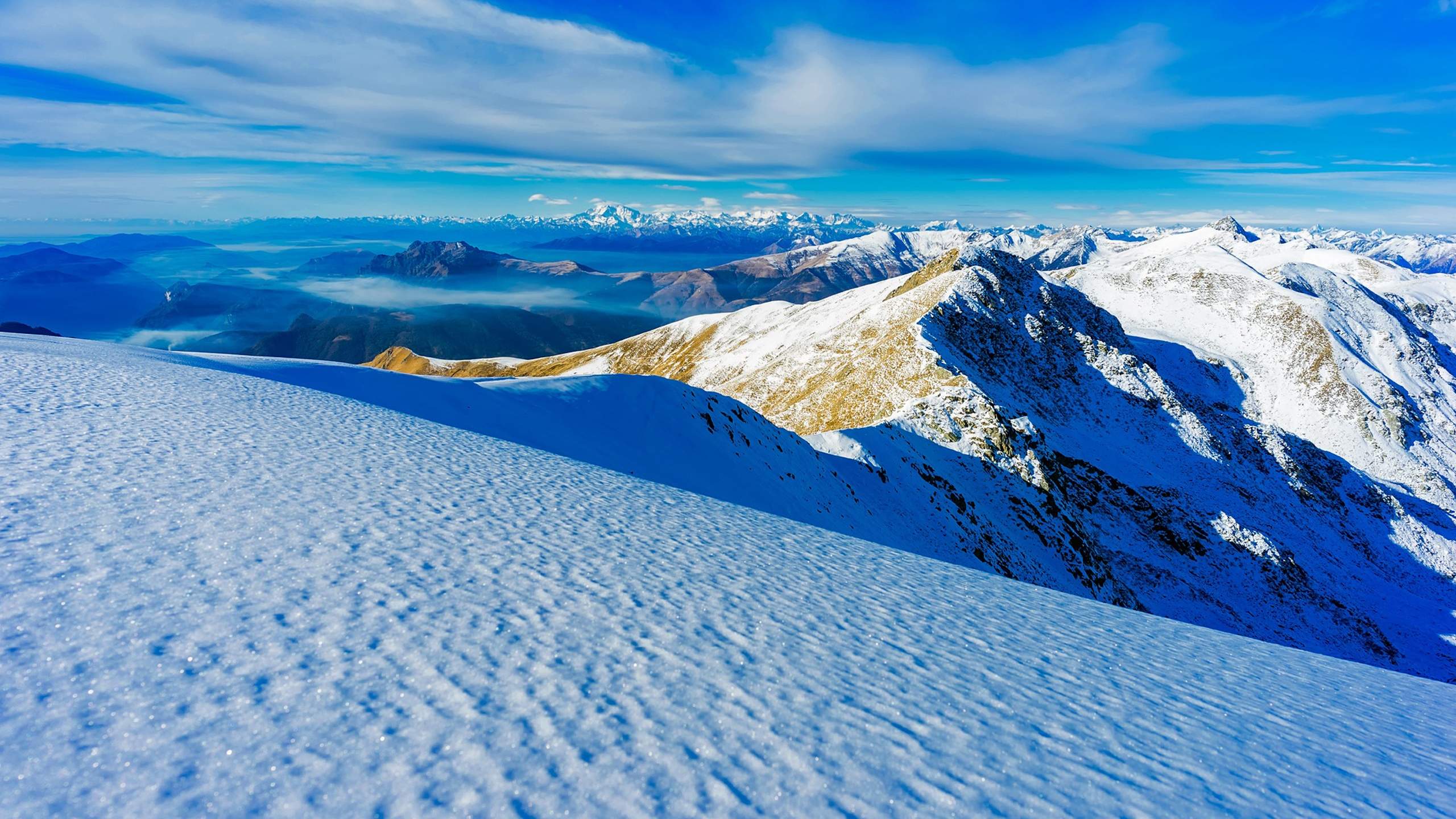 奥地利小镇唯美雪景图片桌面壁纸图片