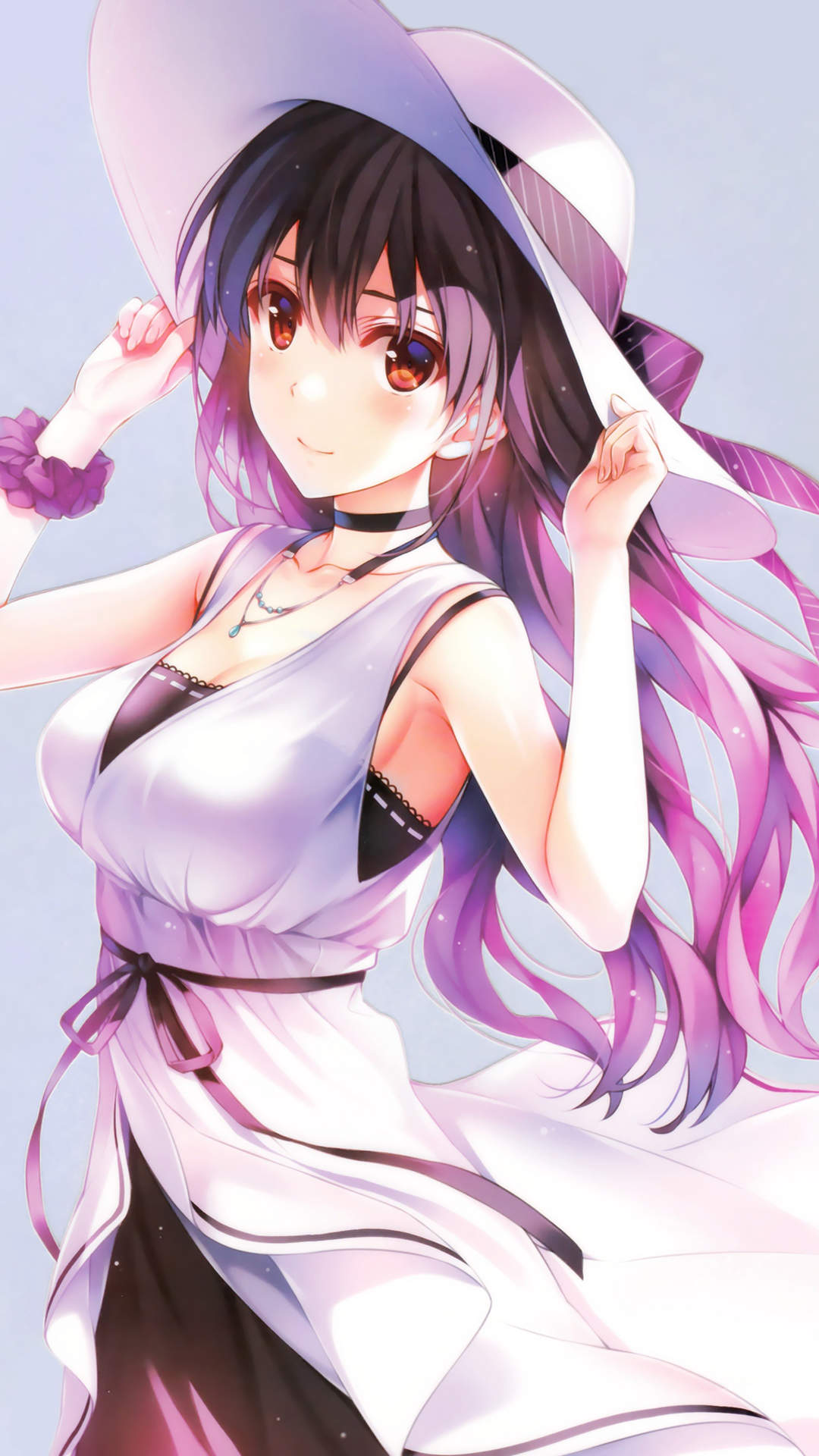 清纯可爱动漫美女手机壁纸图片