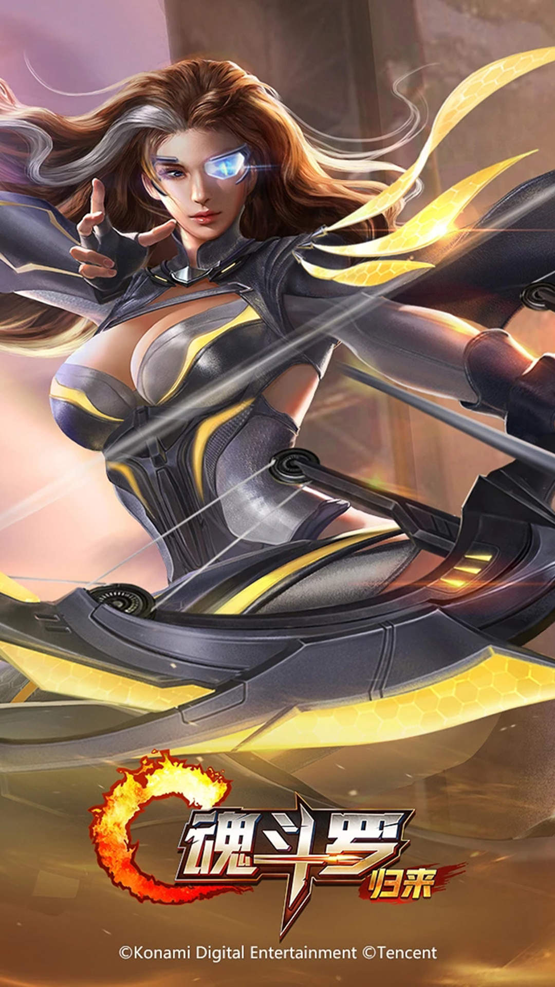 清纯可爱动漫美女手机壁纸图片