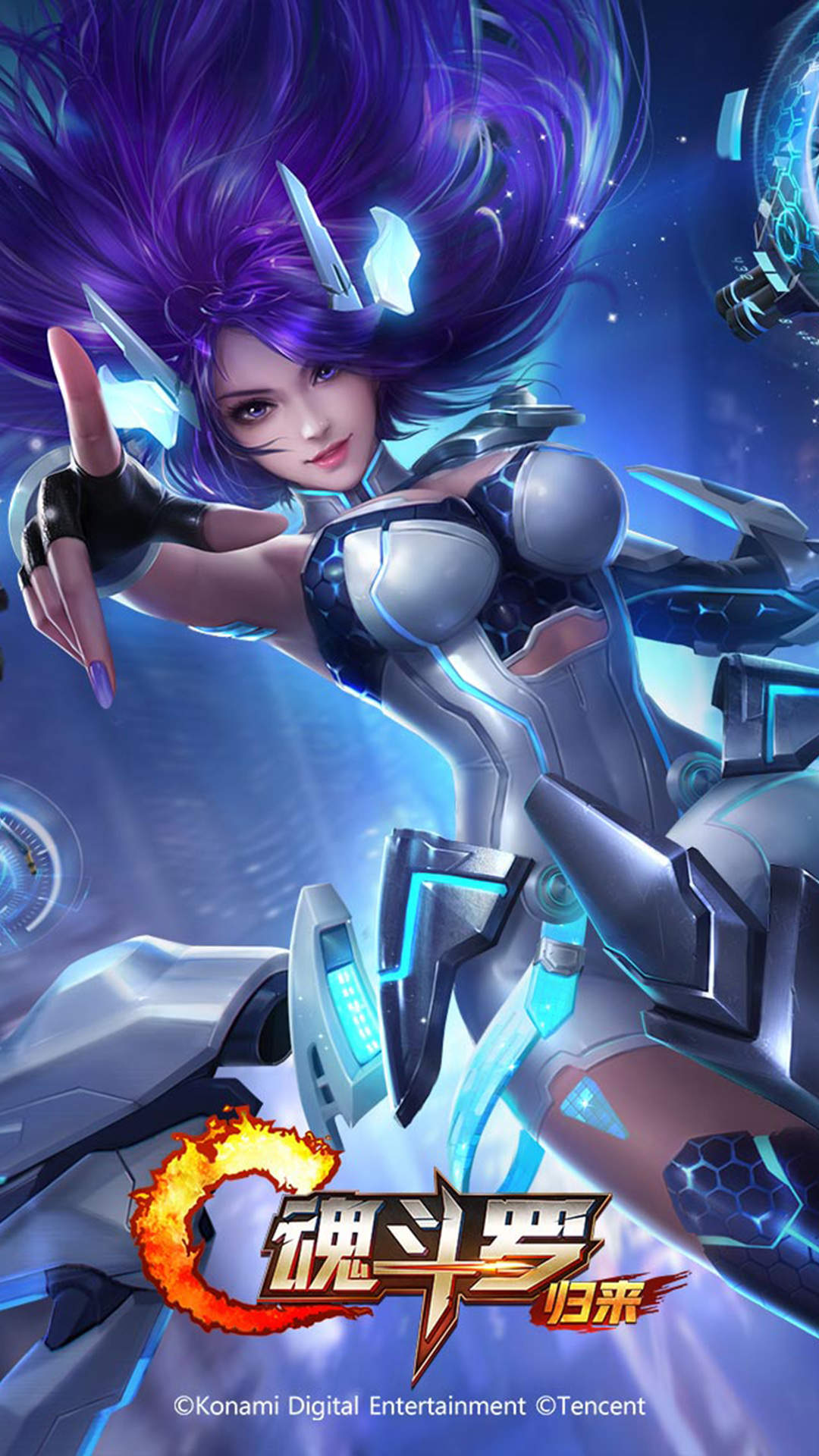 清纯可爱动漫美女手机壁纸图片