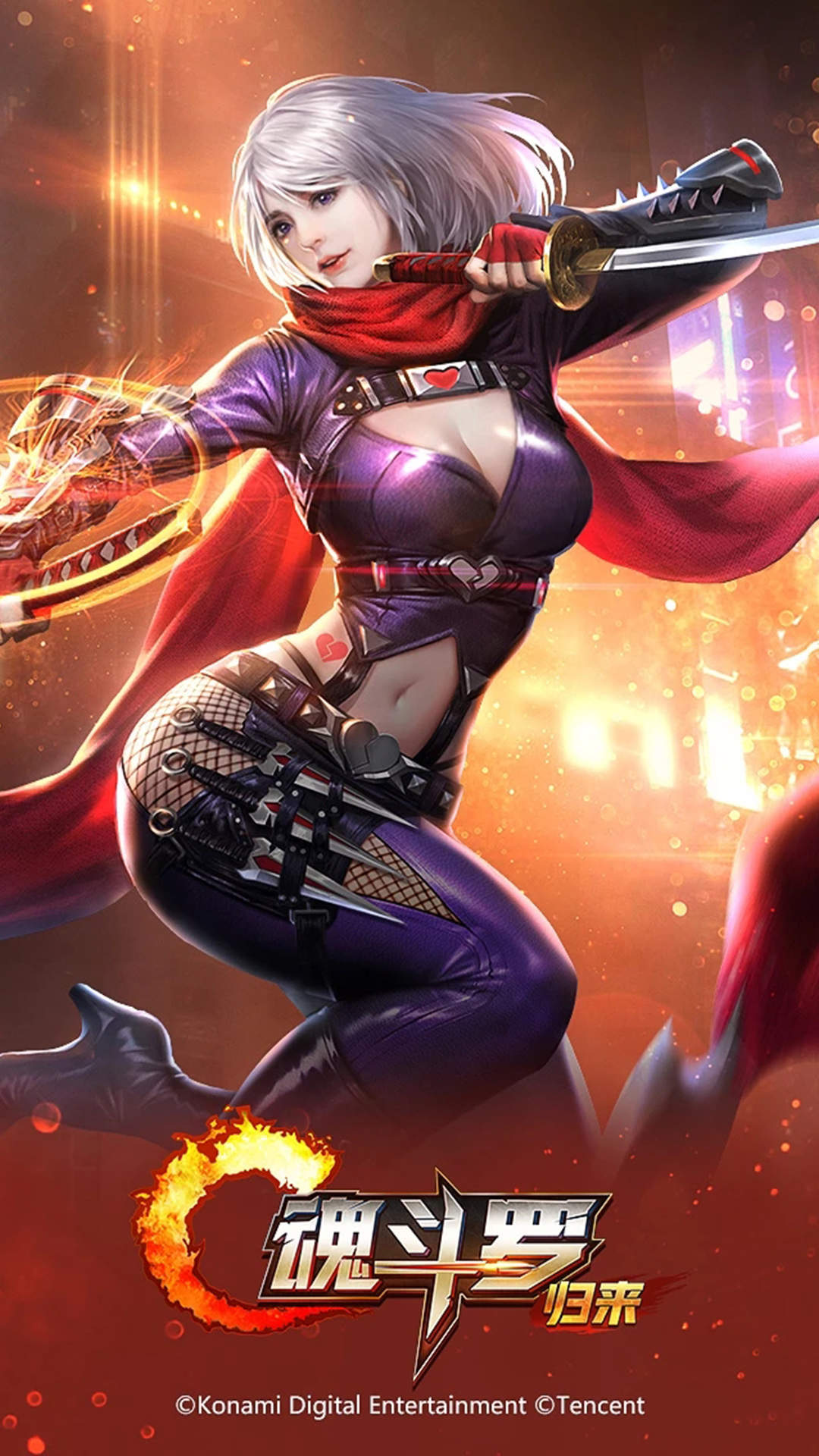 清纯可爱动漫美女手机壁纸图片