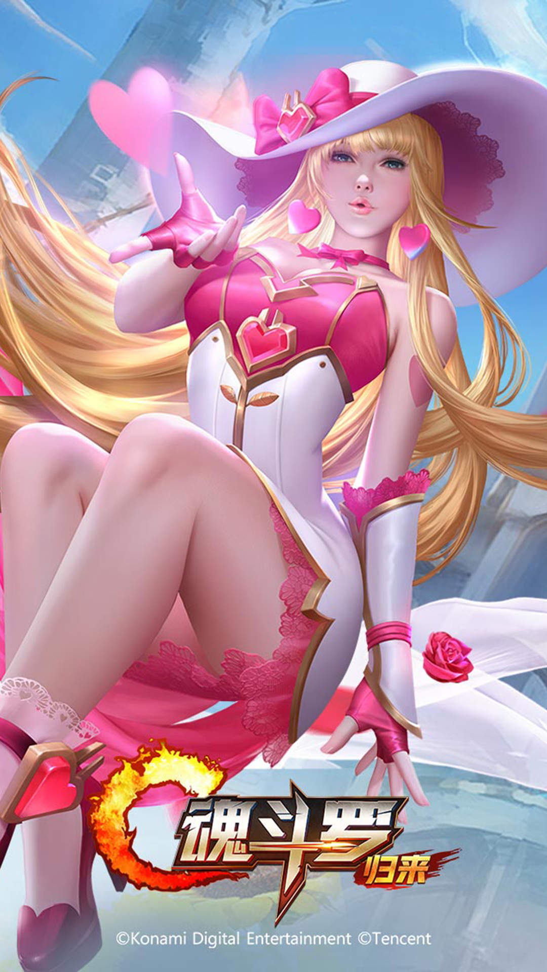 清纯可爱动漫美女手机壁纸图片