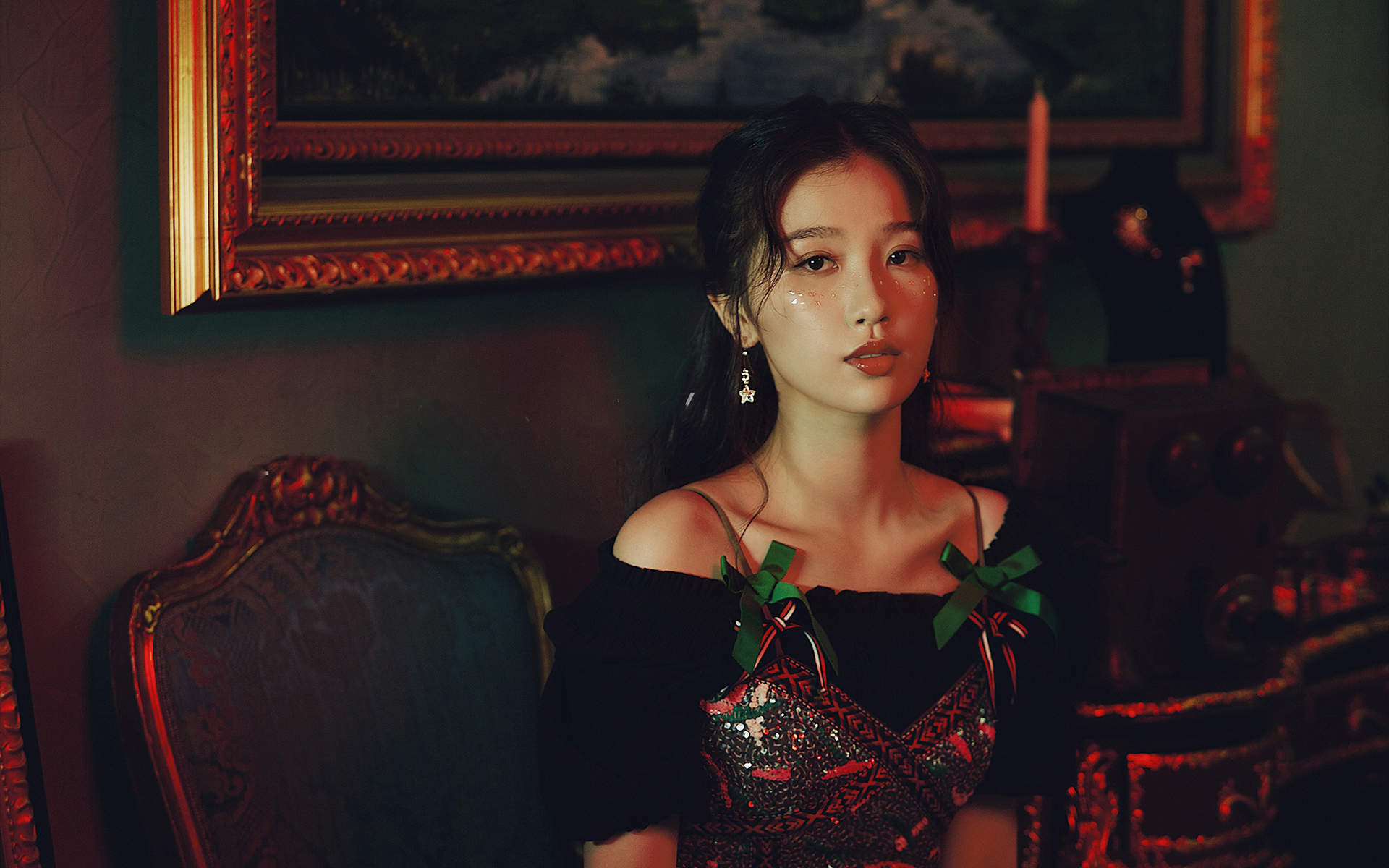 高清中国内地美女虞书欣甜美运动风写真图片图片