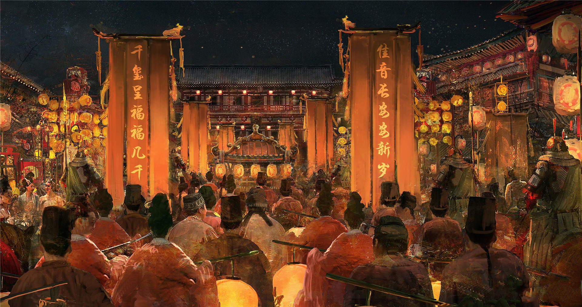 清新唯美动漫风景插画桌面壁纸图片