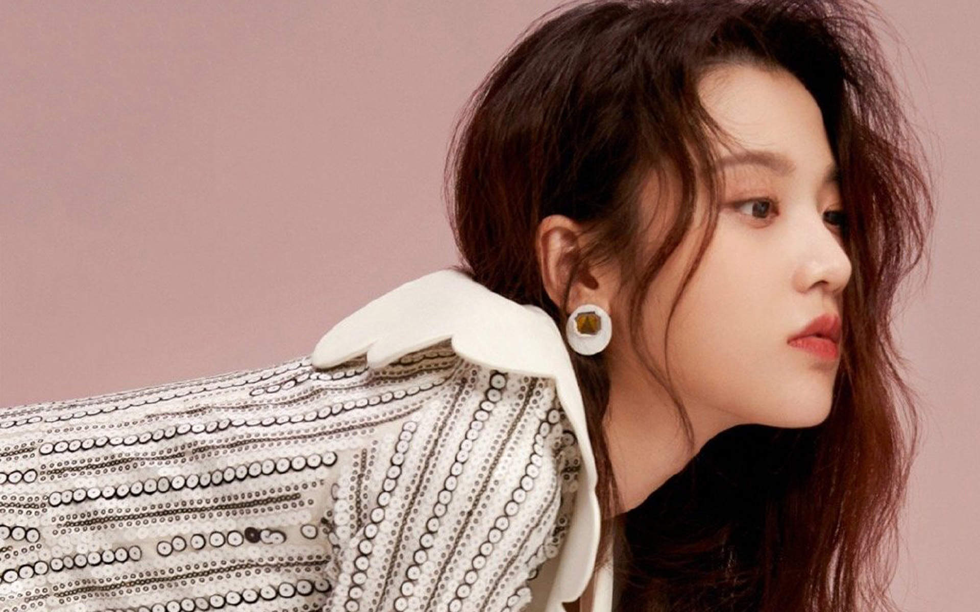中国内地女演员谋女郎张慧雯如梦如幻唯美写真图片图片