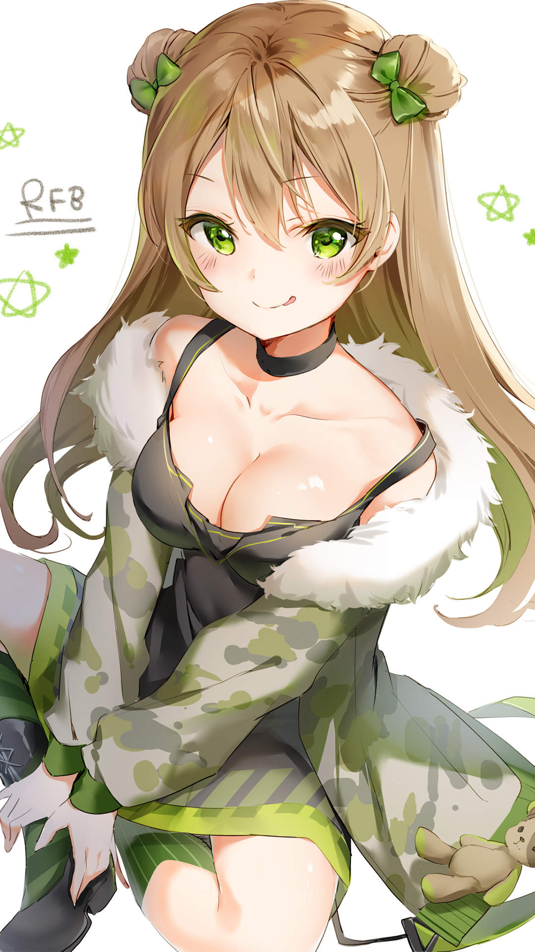 清纯可爱动漫美女手机壁纸图片