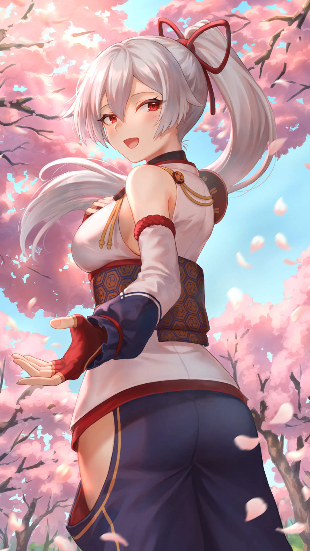 清纯可爱动漫美女手机壁纸图片
