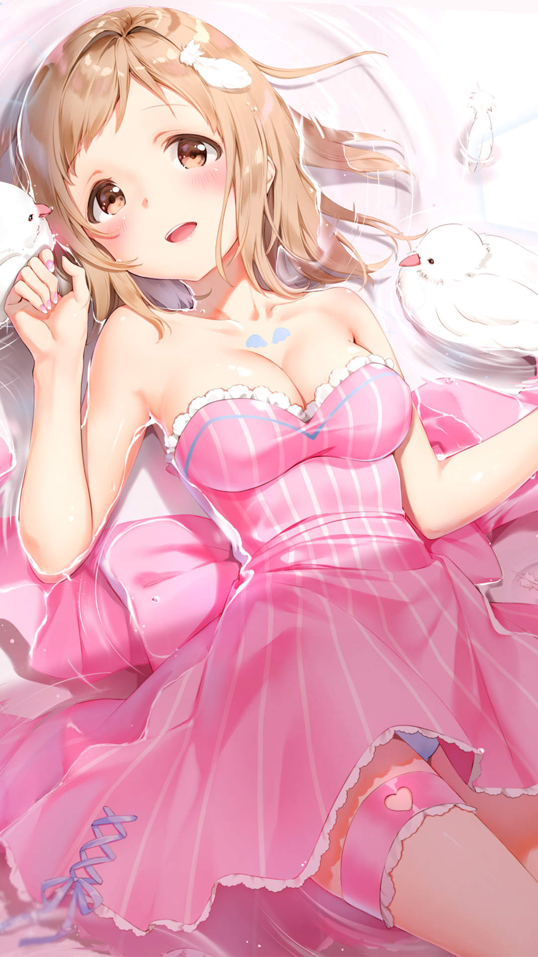 清纯可爱动漫美女手机壁纸图片