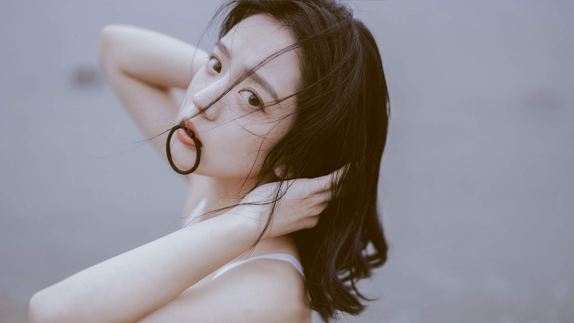 旧金山海边的浪漫情人节图片