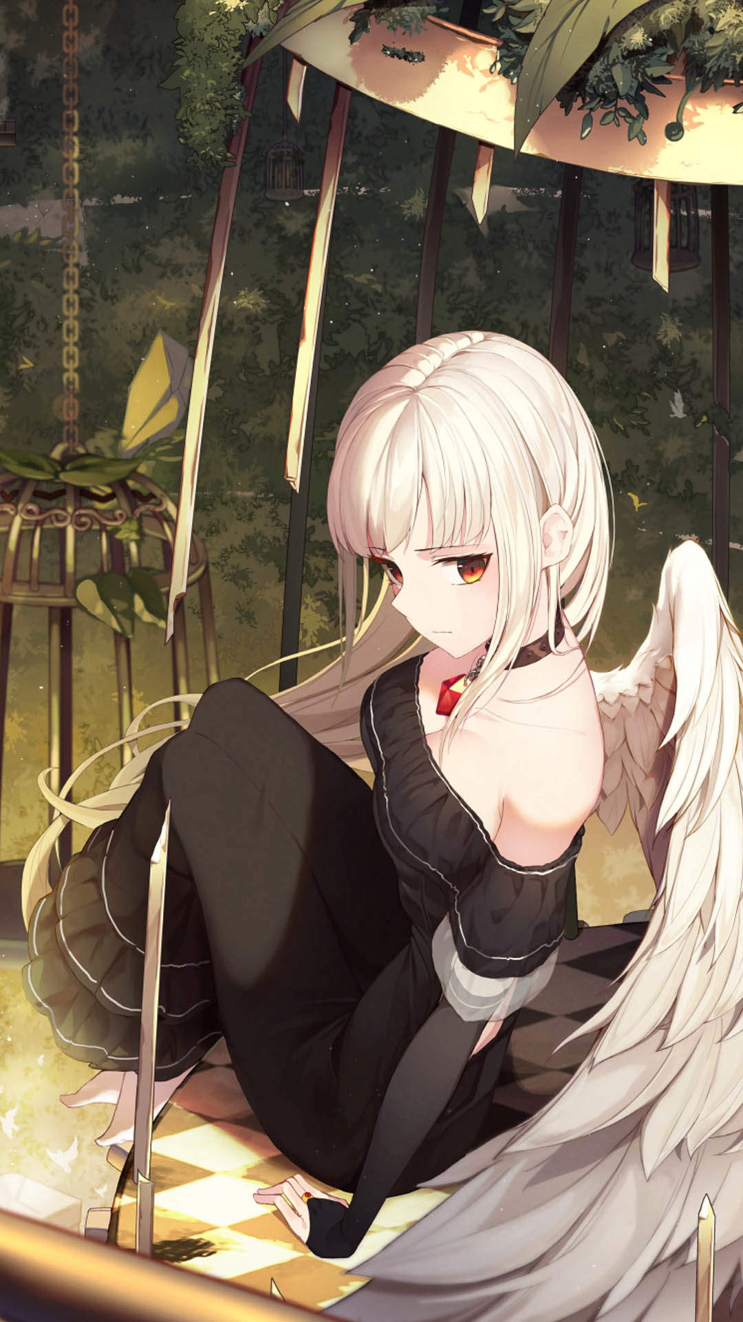 动感动漫少女高清电脑桌面壁纸图片