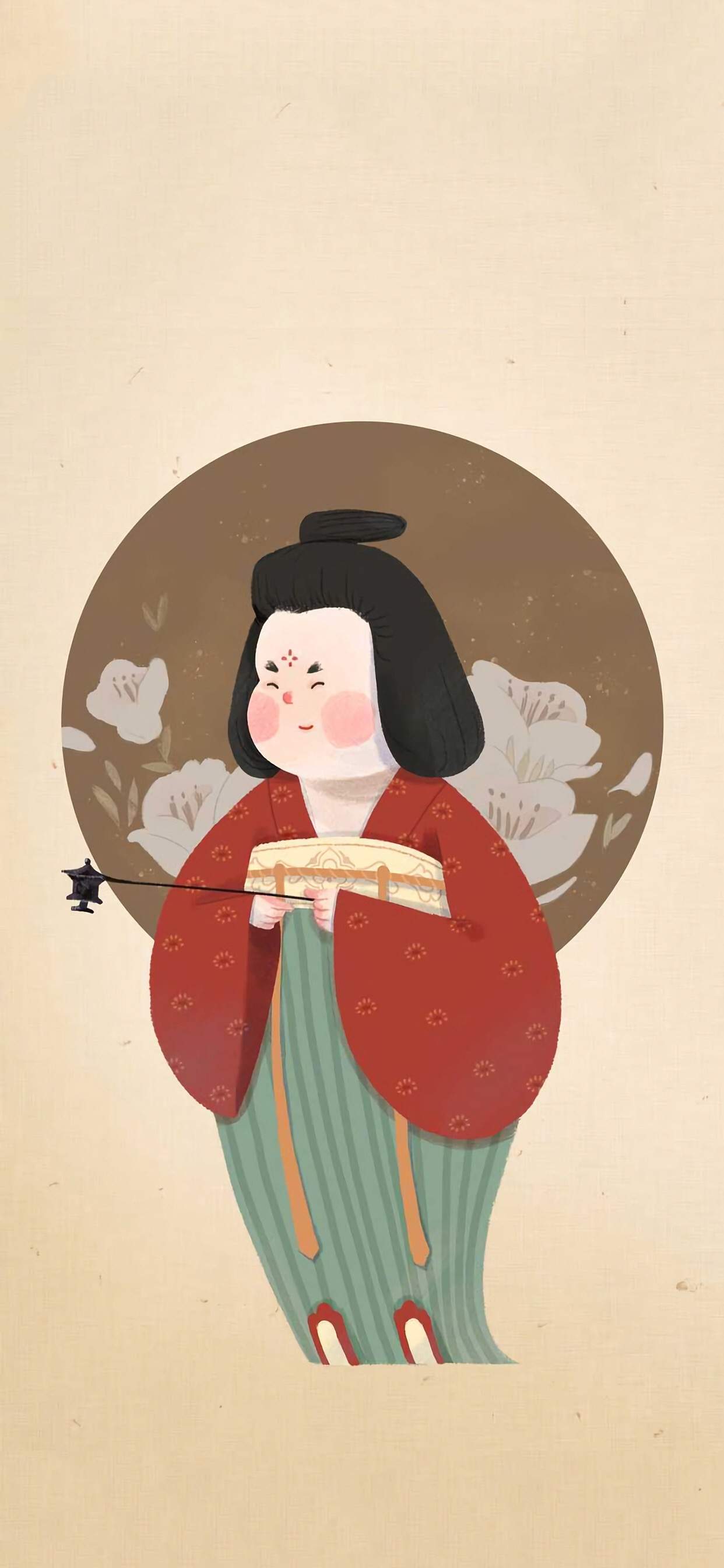 陈情令卡通人物插画高清手机壁纸图片