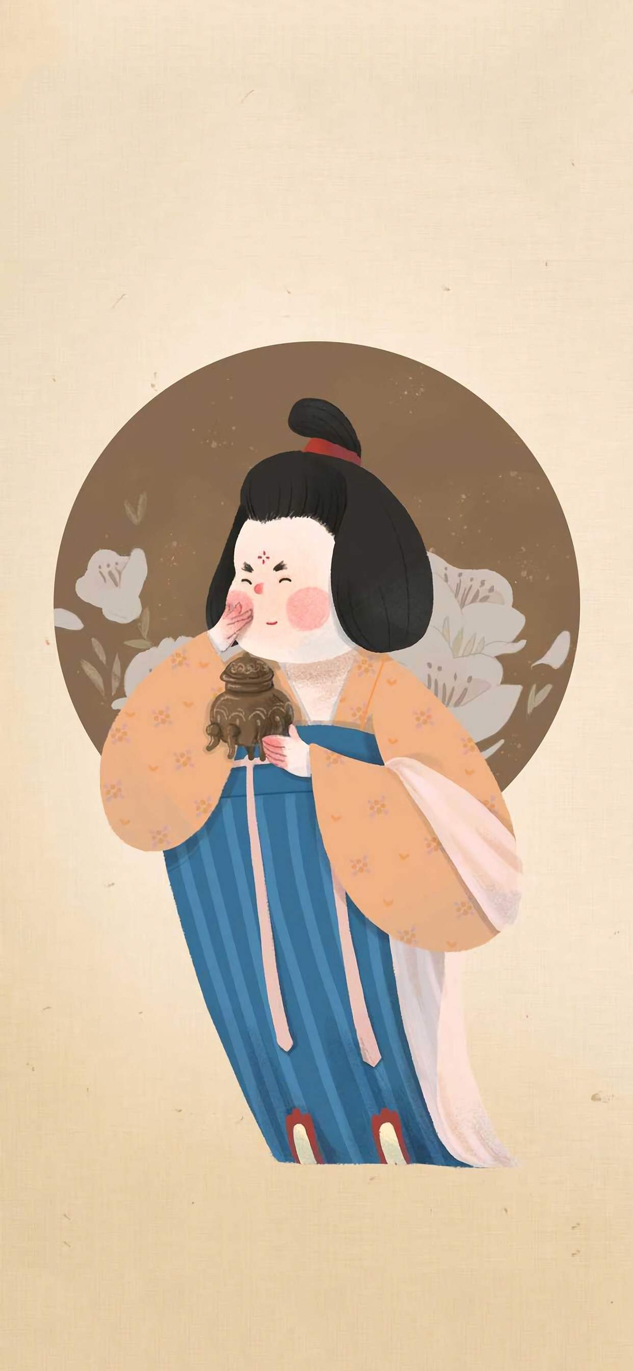 复古卡通人物高清手机壁纸图片