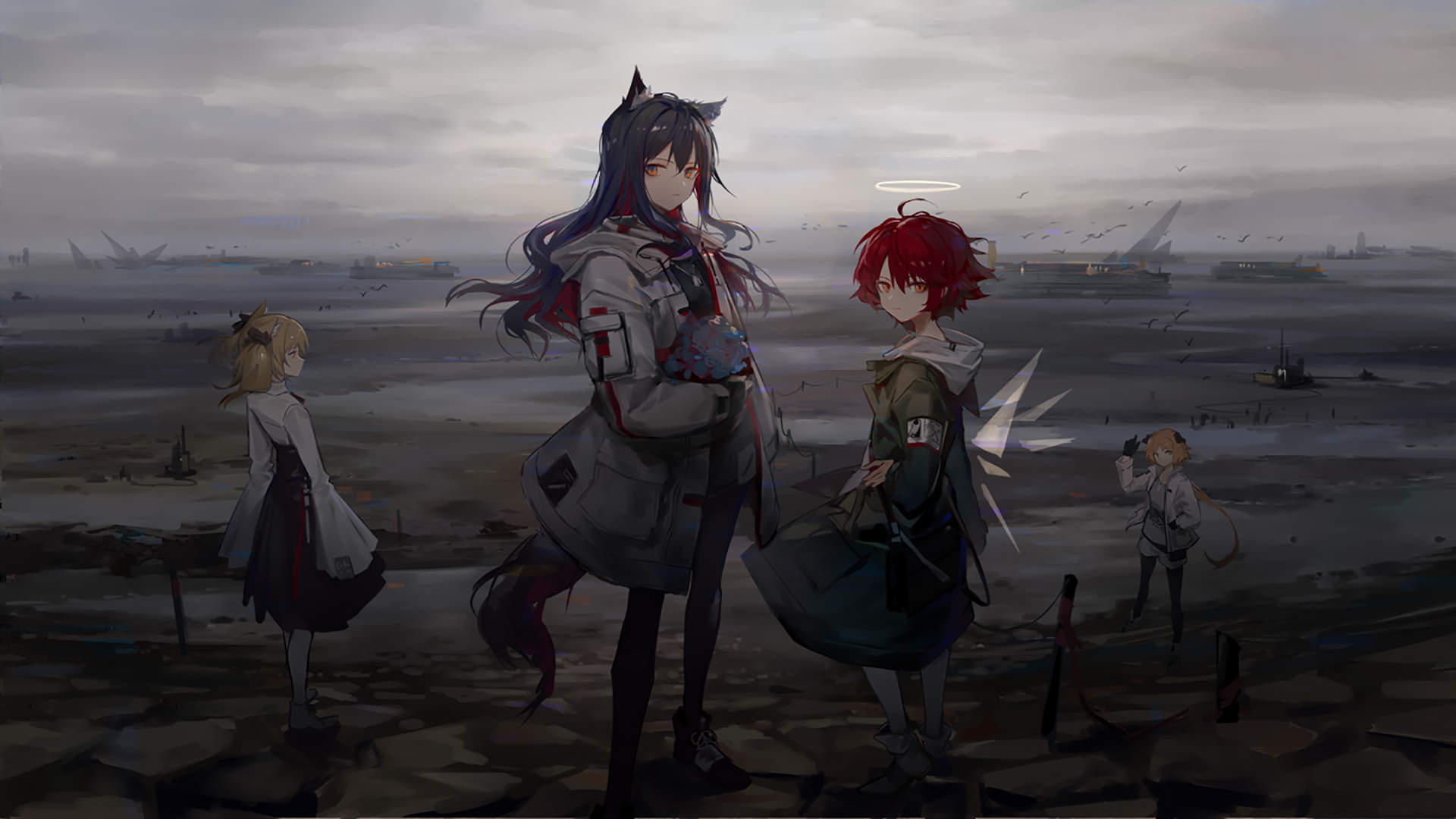 萌系卡通动漫少女手机壁纸图片