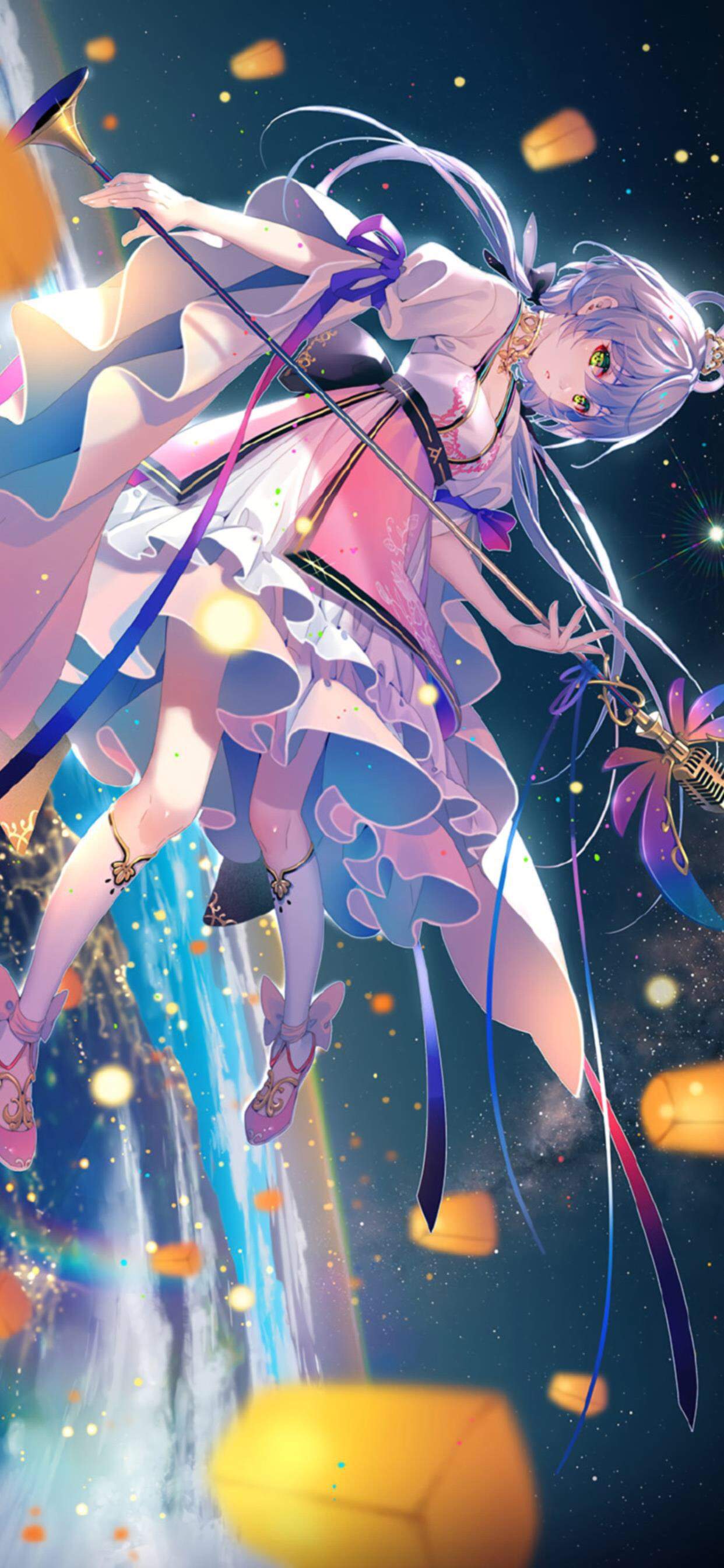 二次元动漫少女高清手机壁纸图片