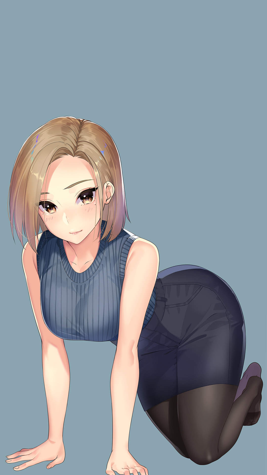 清纯可爱动漫美女手机壁纸图片