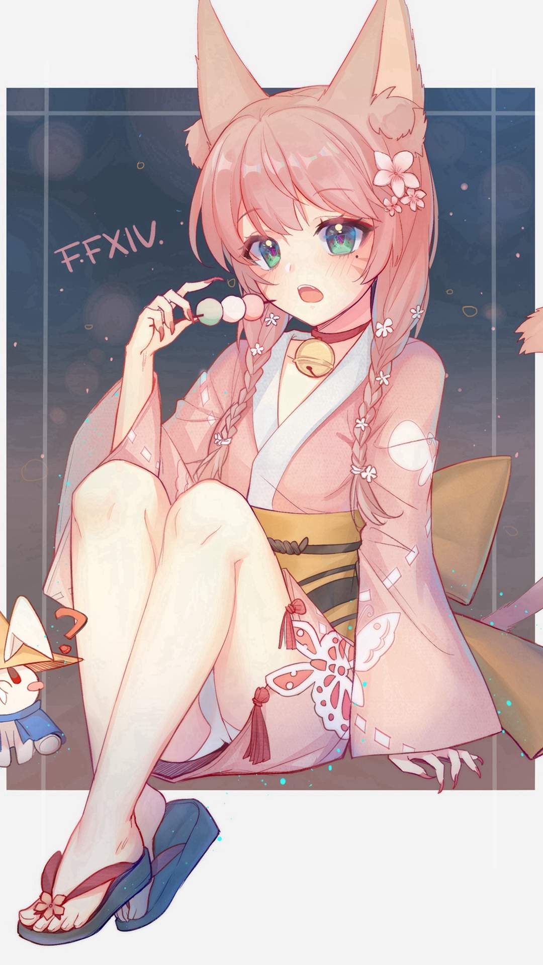 清纯可爱动漫美女手机壁纸图片