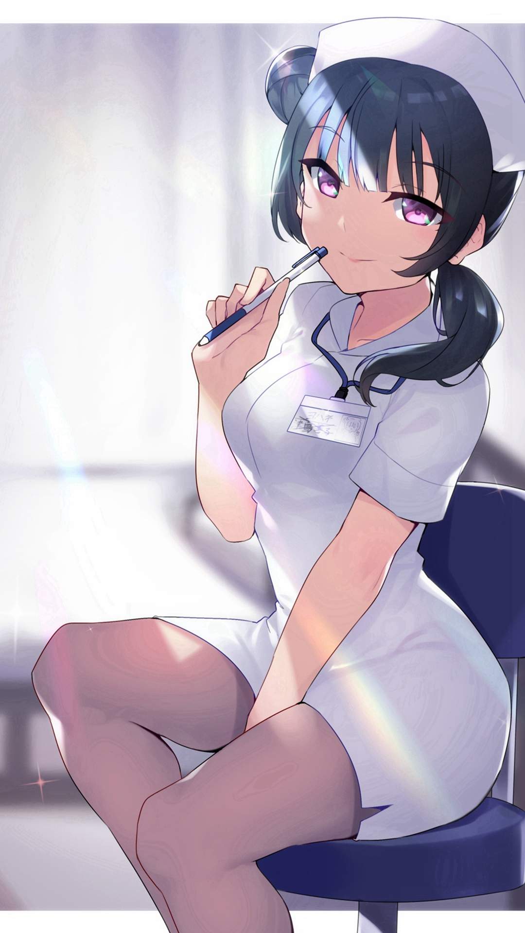 清纯可爱动漫美女手机壁纸图片