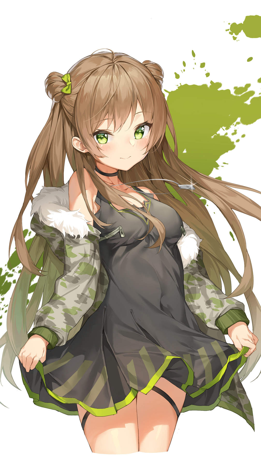 清纯可爱动漫美女手机壁纸图片