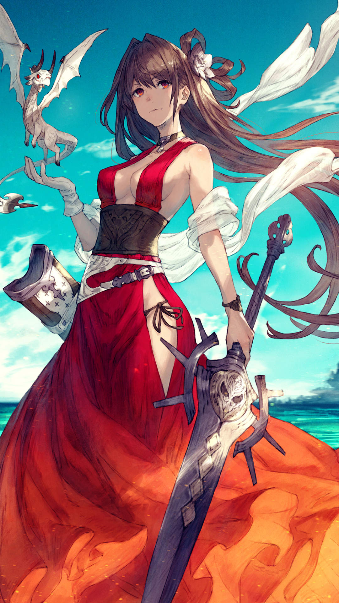 清纯可爱动漫美女手机壁纸图片