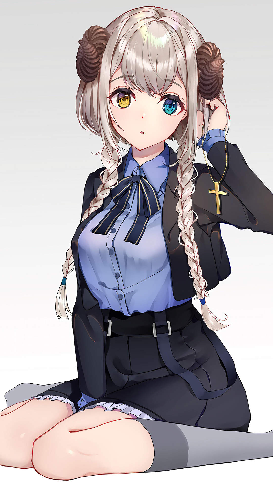 清纯可爱动漫美女手机壁纸图片
