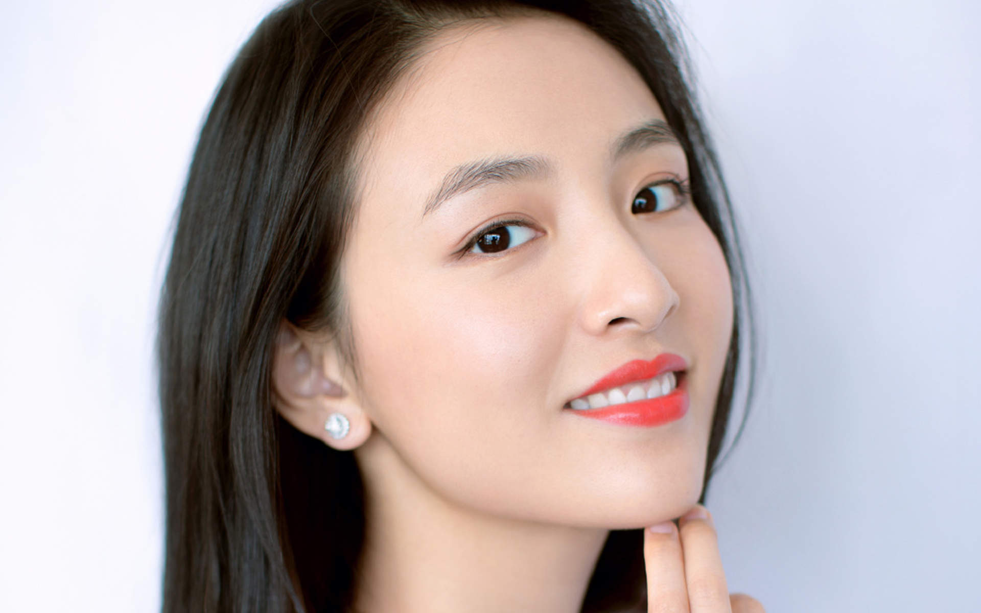 中国大陆湖北90后女演员《择天记》吴倩落落口味图片图片