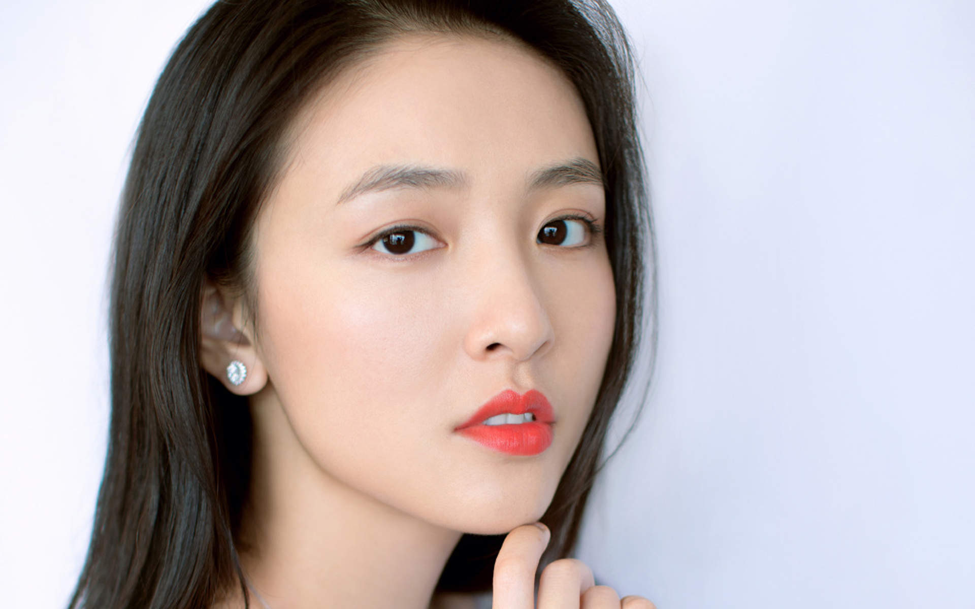 中国大陆湖北90后女演员《择天记》吴倩落落口味图片图片
