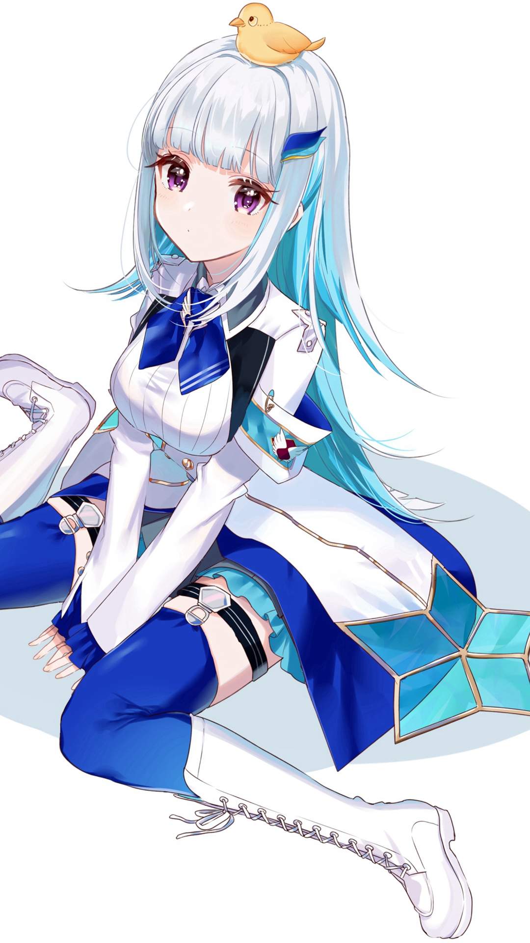 萌系卡通动漫少女手机壁纸图片