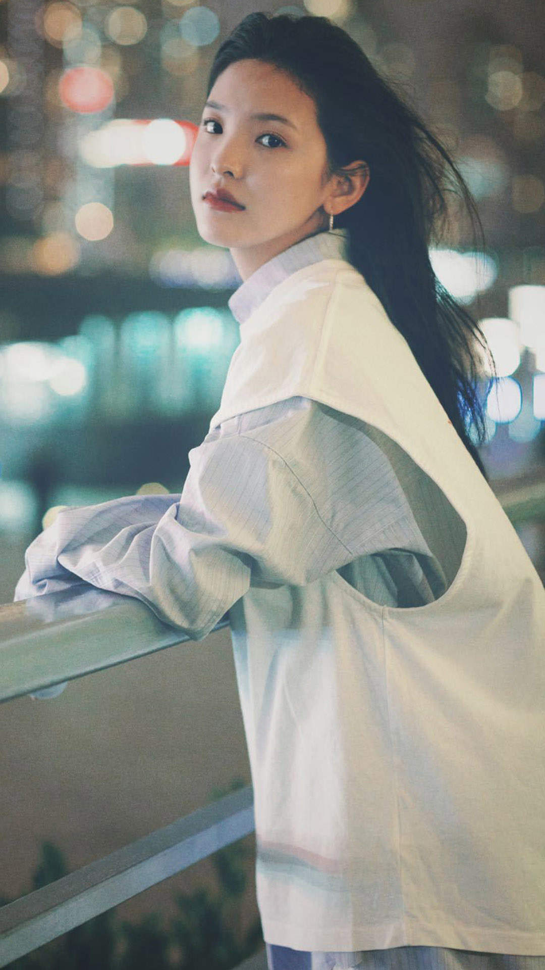 高清女明星模特章若楠清新灵动写真手机壁纸图片