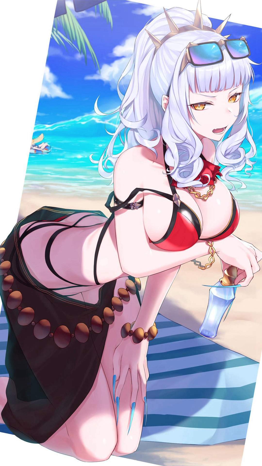 清纯可爱动漫美女手机壁纸图片