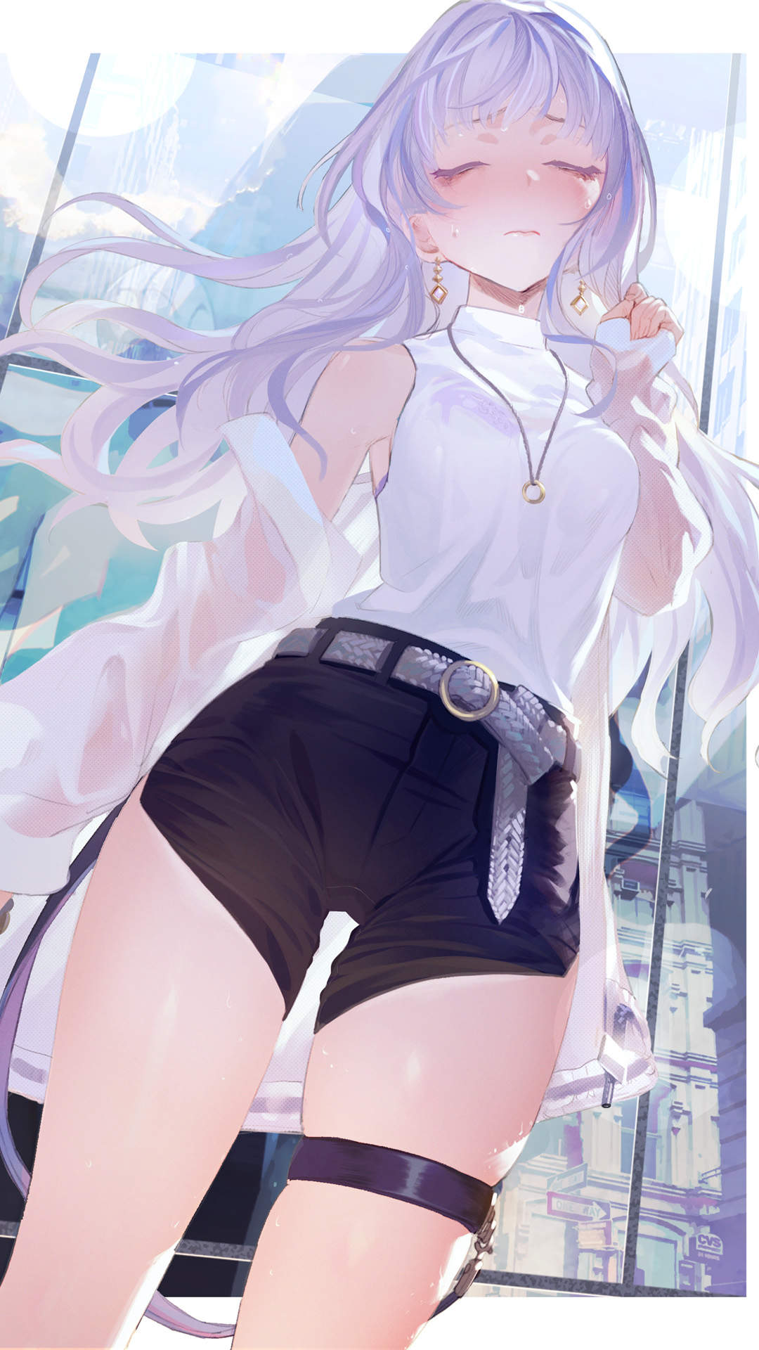 唯美动漫少女头像图片图片