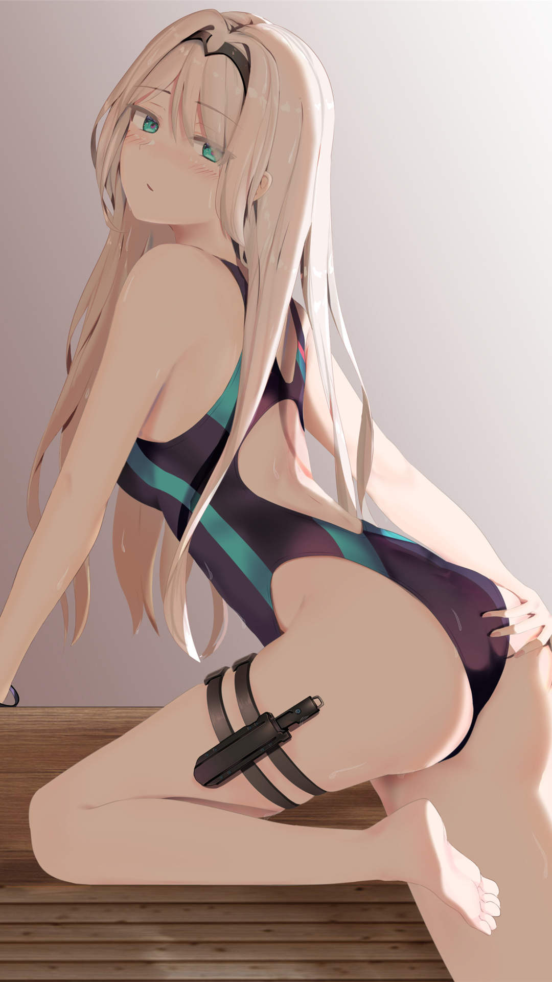 清纯可爱动漫美女手机壁纸图片
