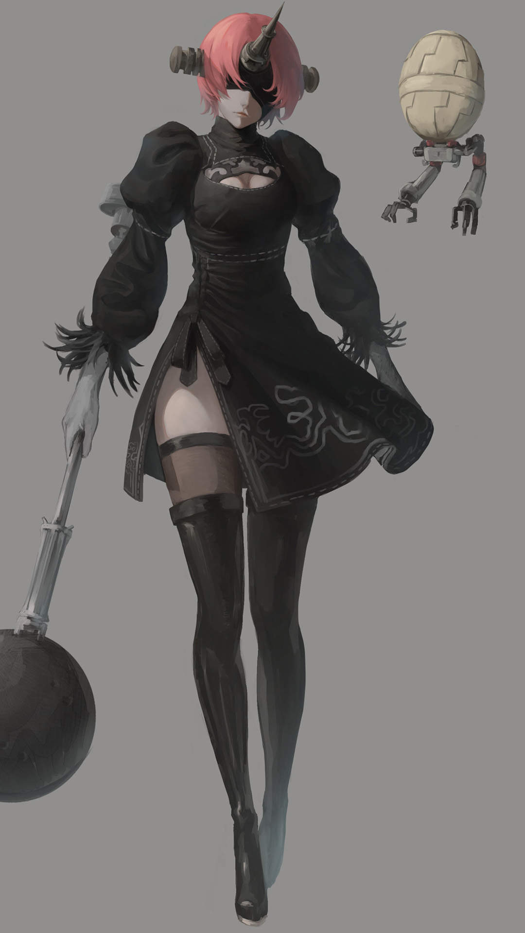 小清新养眼动漫美女手机壁纸图片
