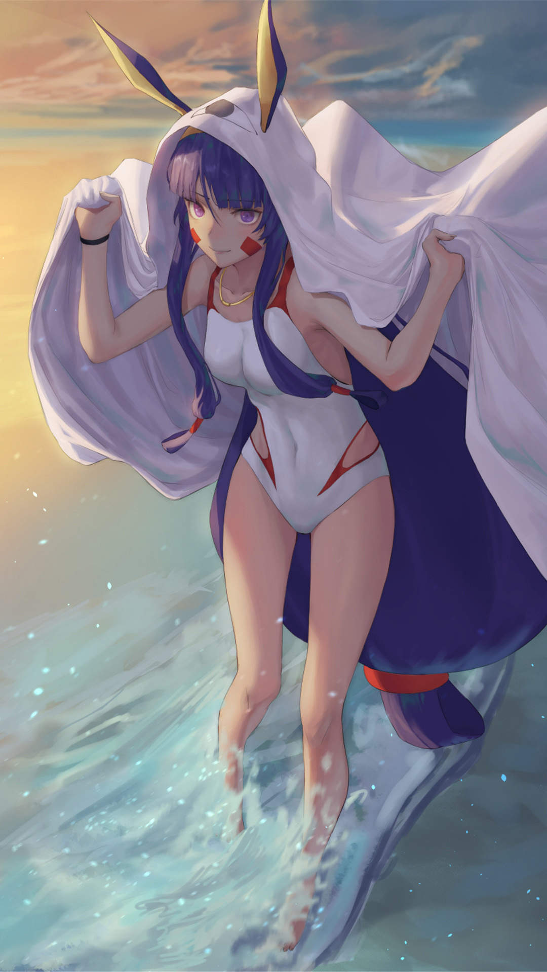 小清新养眼动漫美女手机壁纸图片
