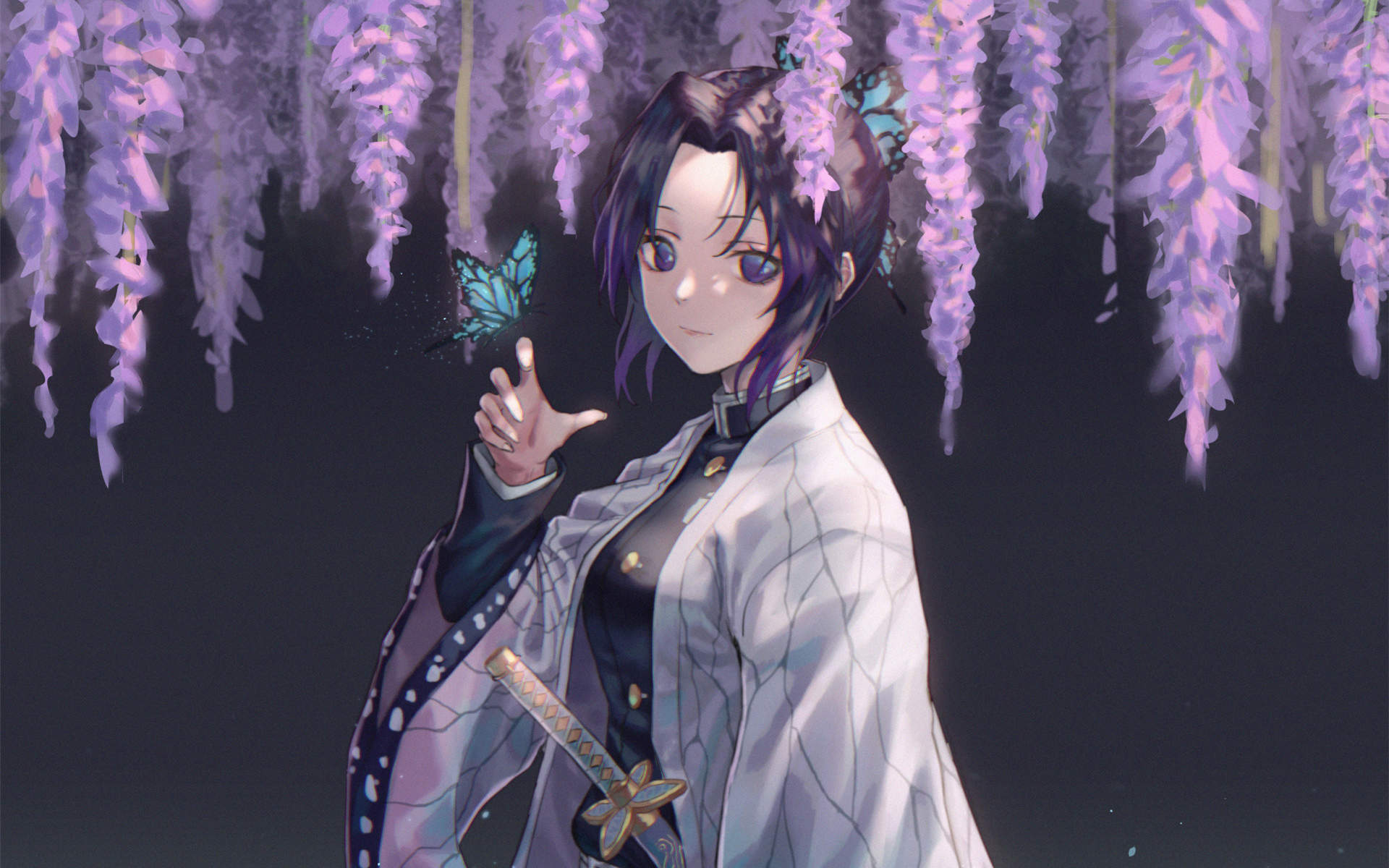 动感动漫少女高清电脑桌面壁纸图片