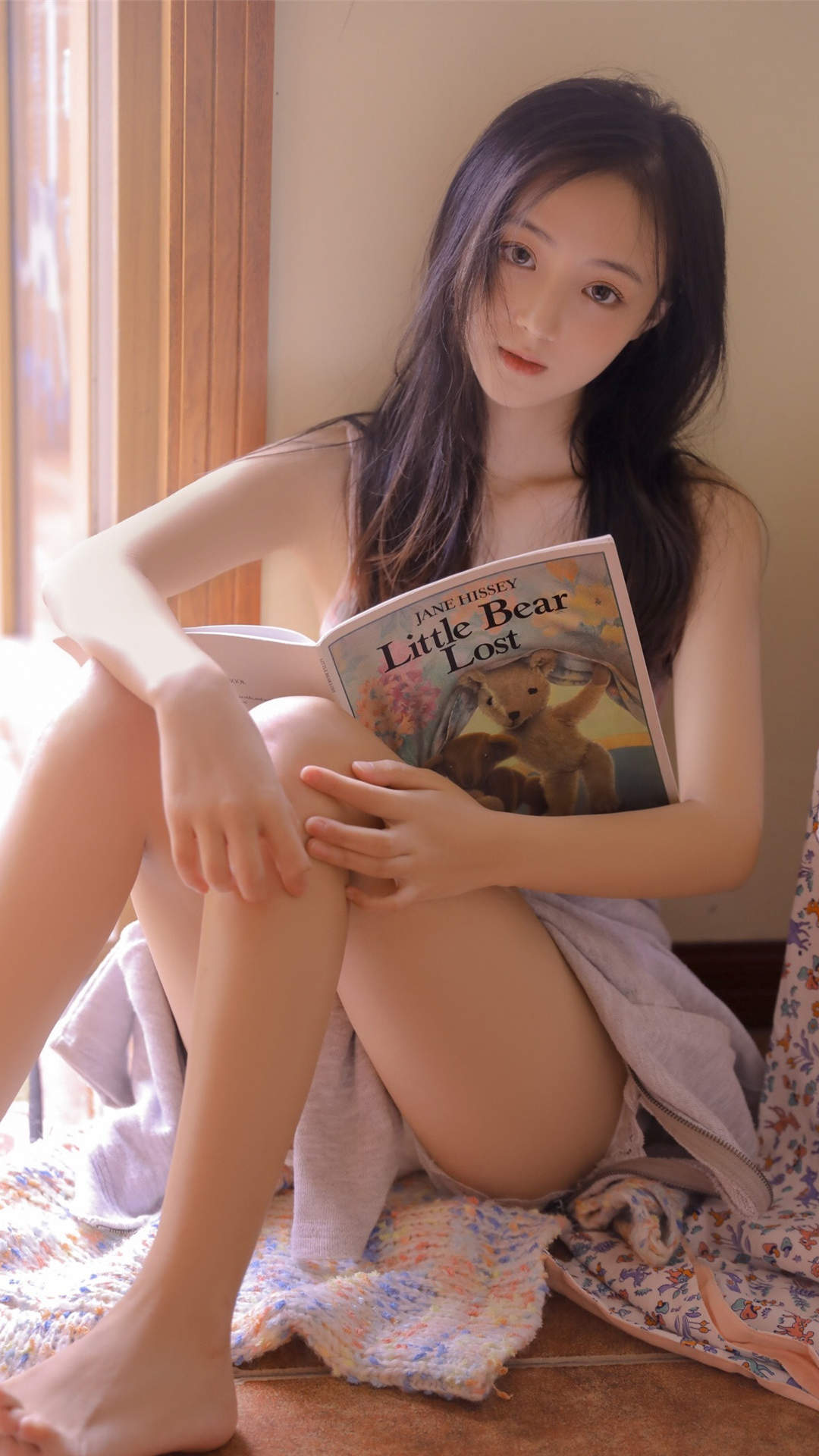 甜美蕾丝美女手机壁纸图片
