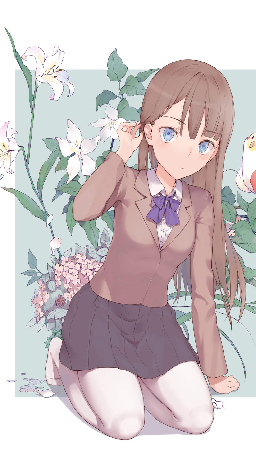萌系卡通动漫少女手机壁纸图片