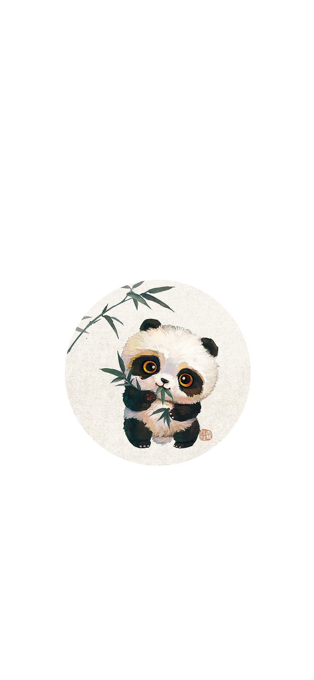 熊猫头清新情话表情包图片
