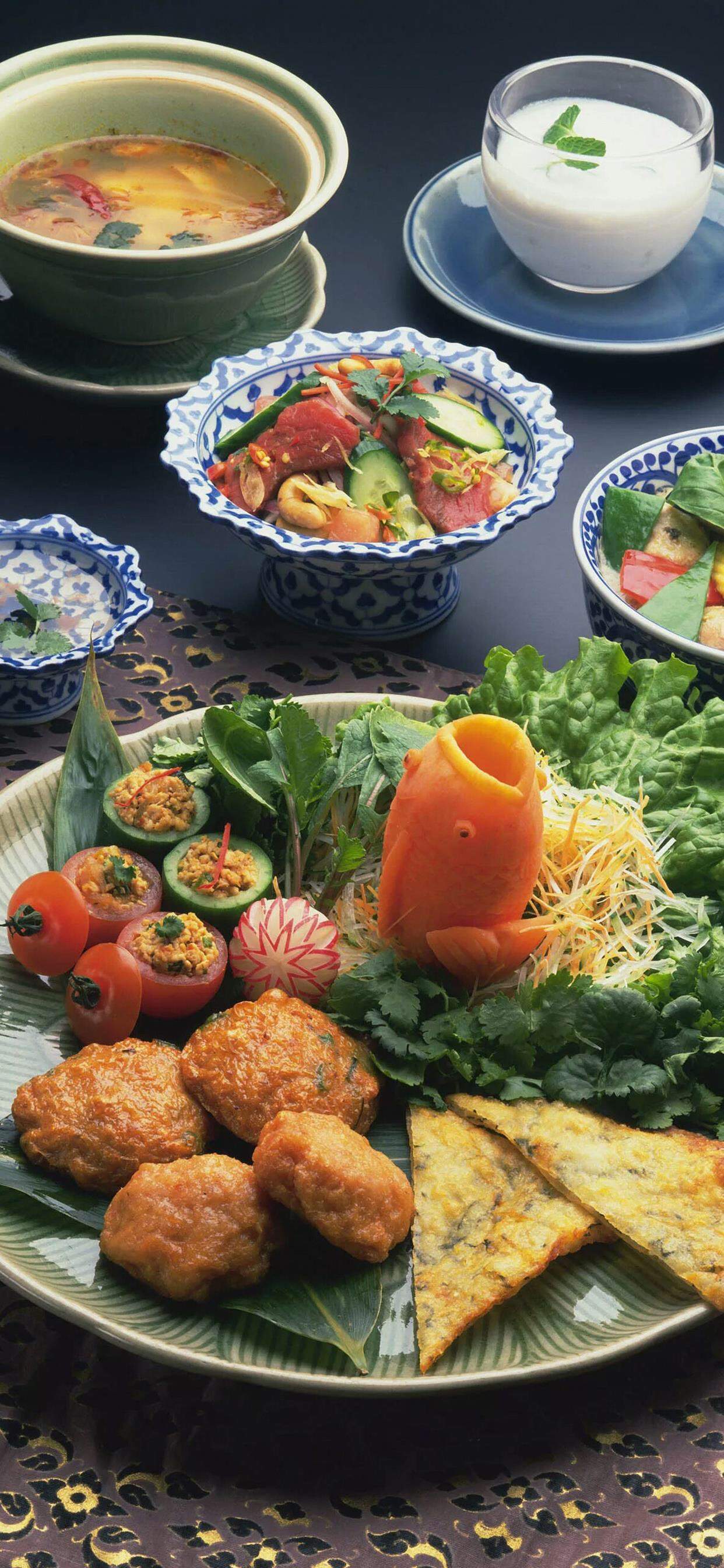 高清汉堡炸鸡美食高清手机壁纸图片