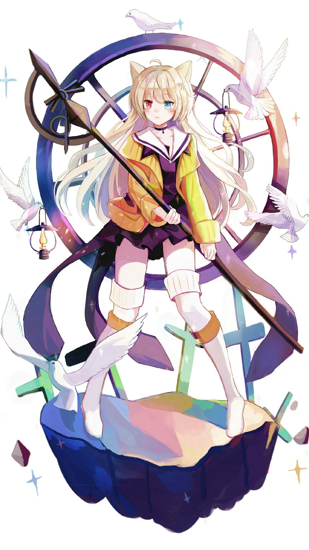 性感动漫美女手机壁纸图片