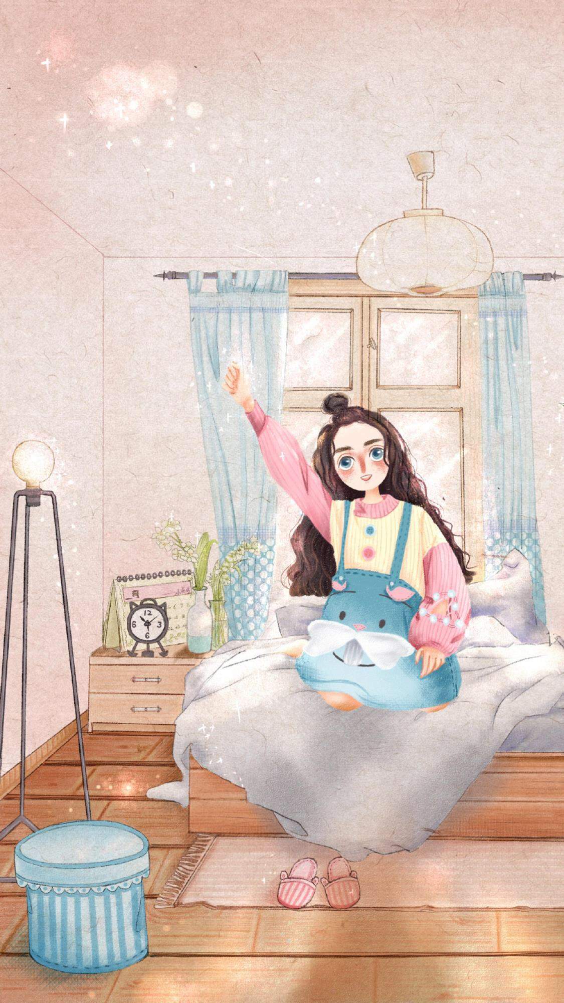 小清新森系可爱手机壁纸图片