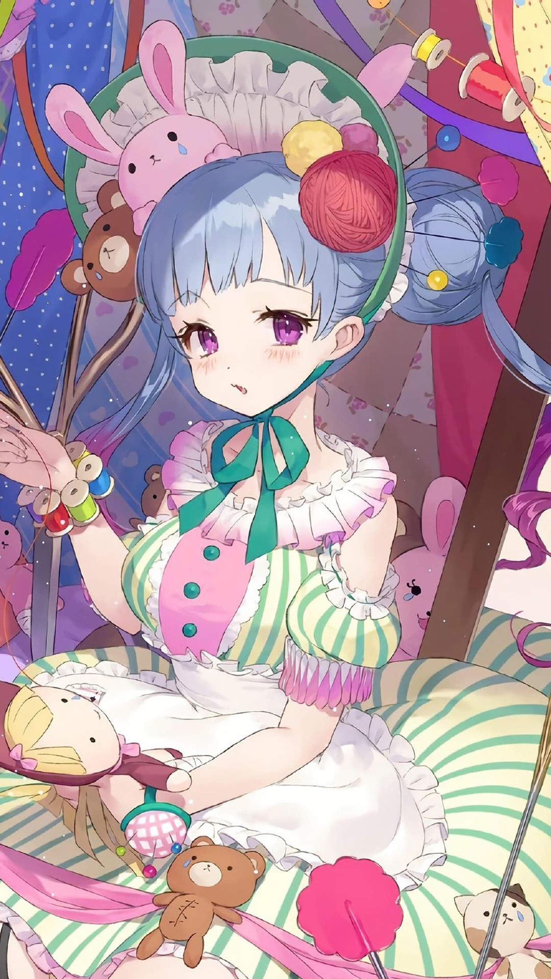二次元唯美动漫美女手机壁纸图片