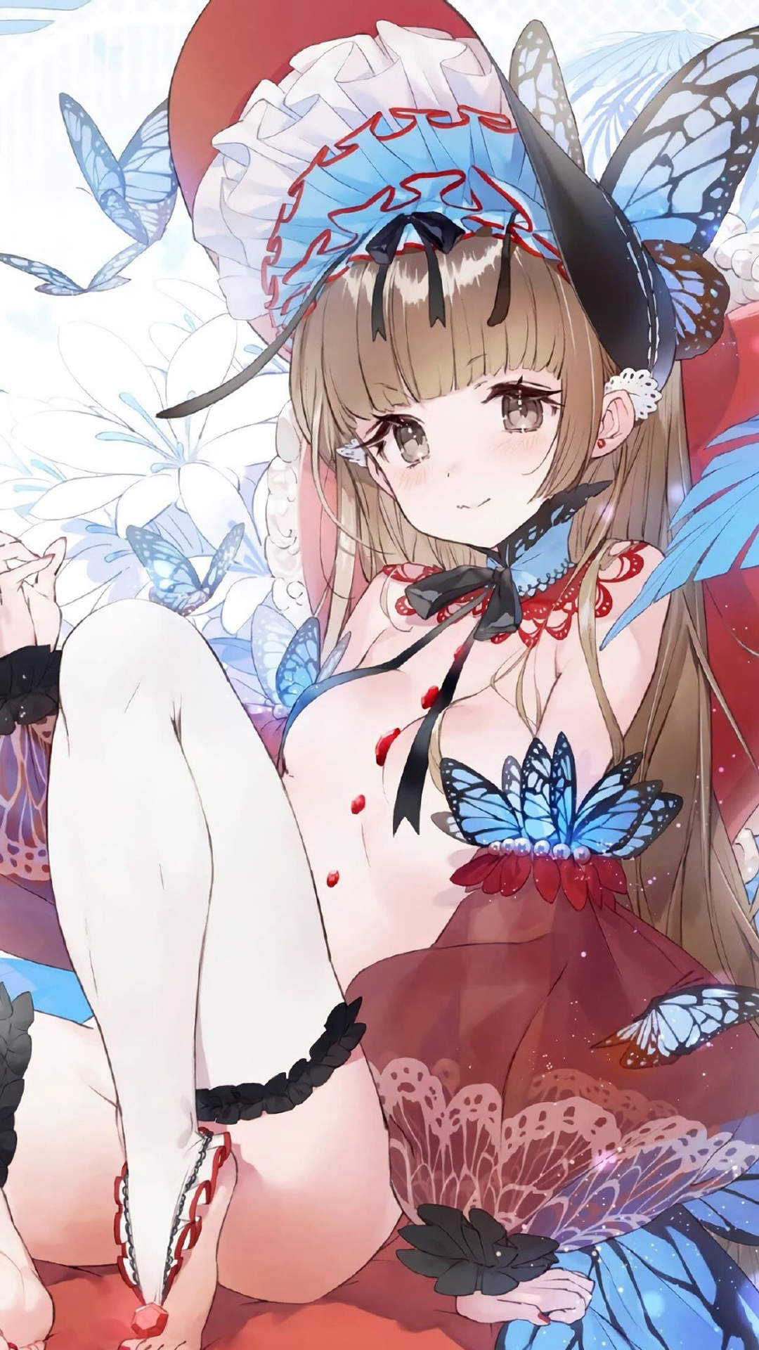 清纯可爱动漫美女手机壁纸图片