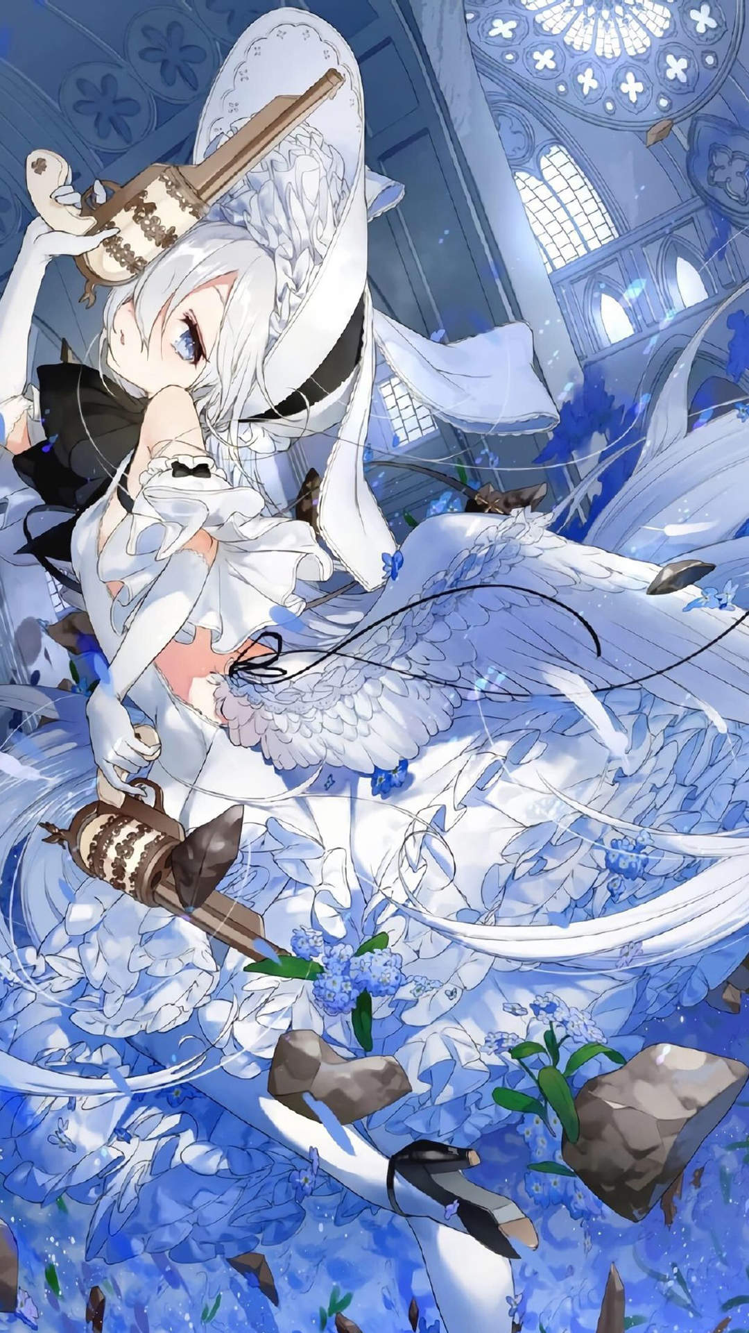 清纯可爱动漫美女手机壁纸图片