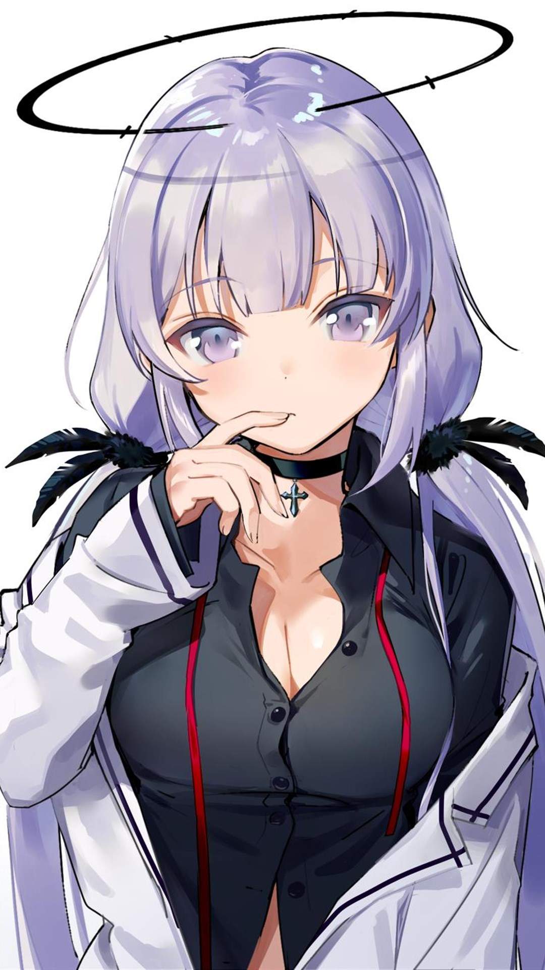 清纯可爱动漫美女手机壁纸图片