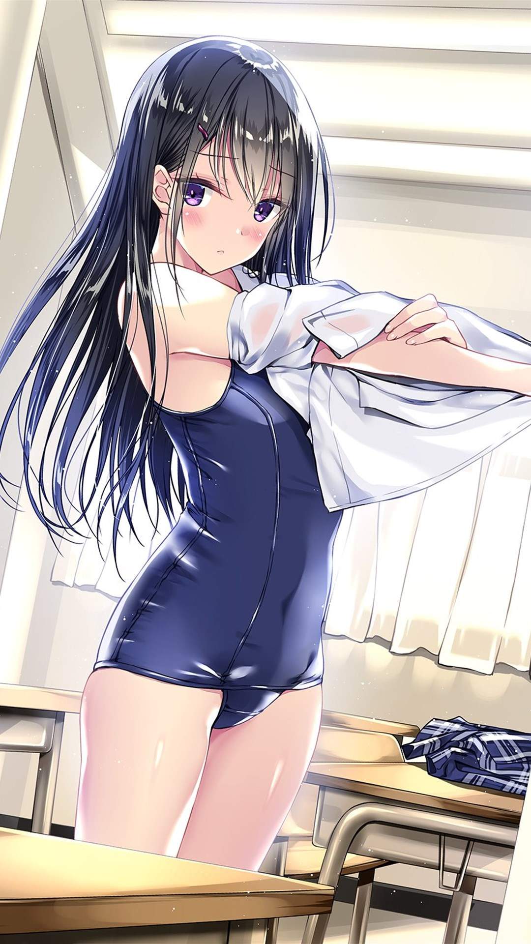 性感动漫美女手机壁纸图片