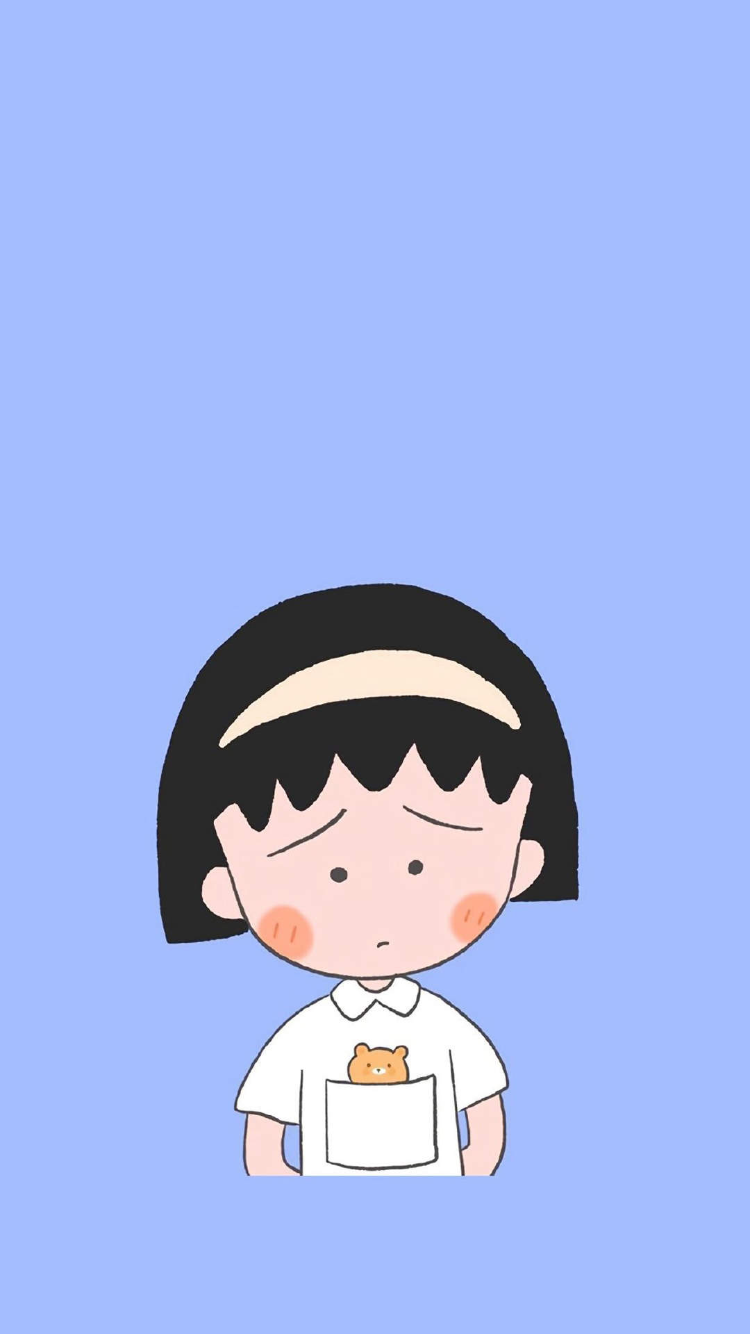 樱桃小丸子可爱高清手机壁纸图片