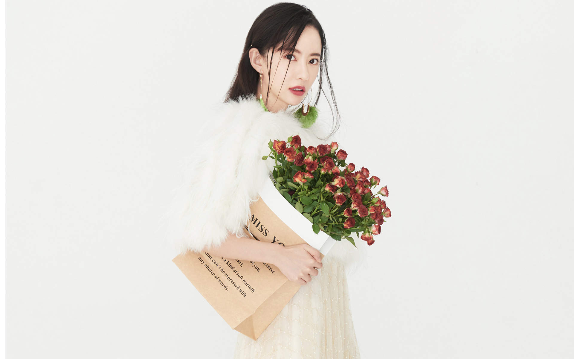 中国内地影视天津女演员张萌萌杂志写真图片桌面壁纸图片