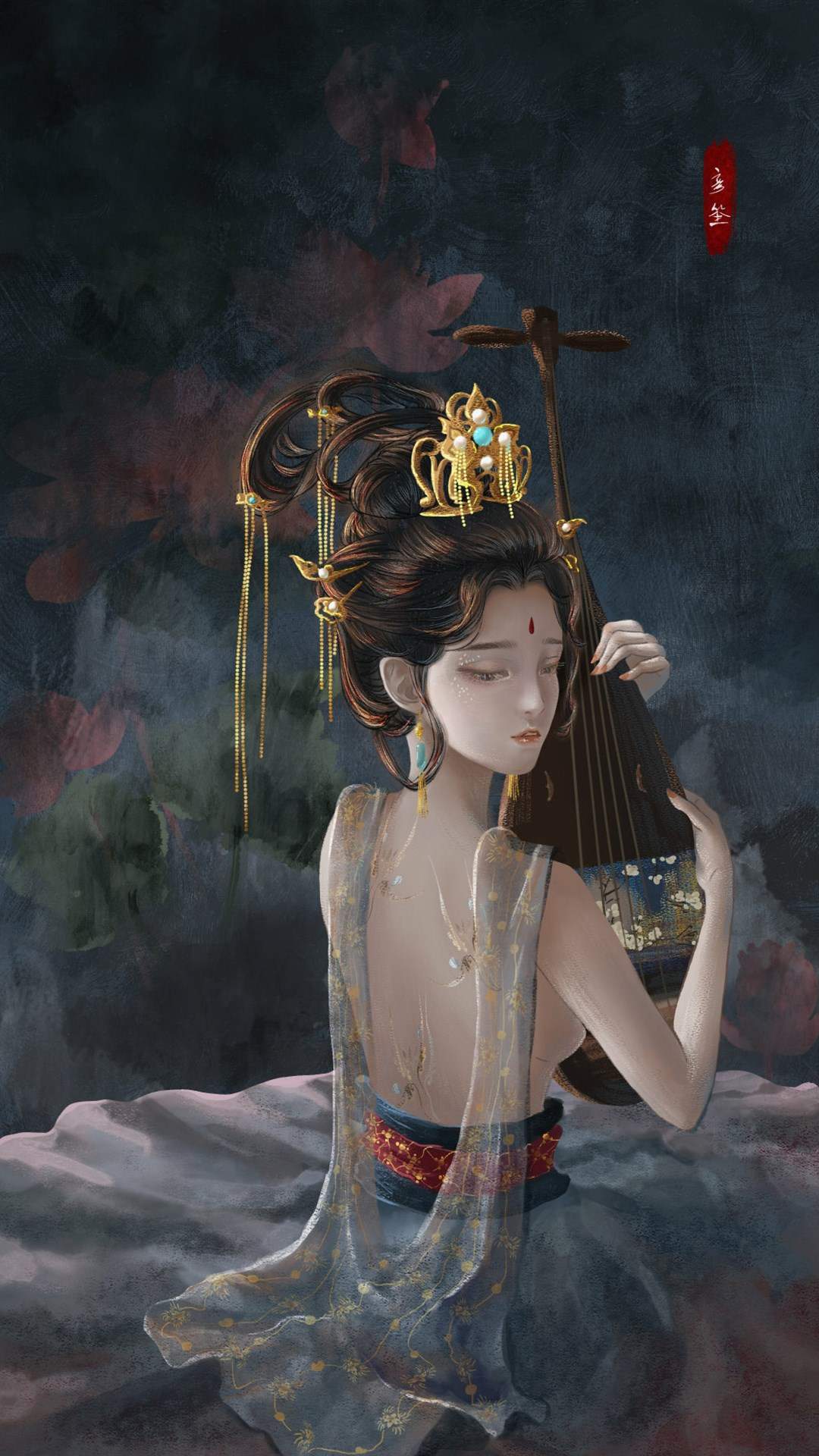 清纯可爱动漫美女手机壁纸图片
