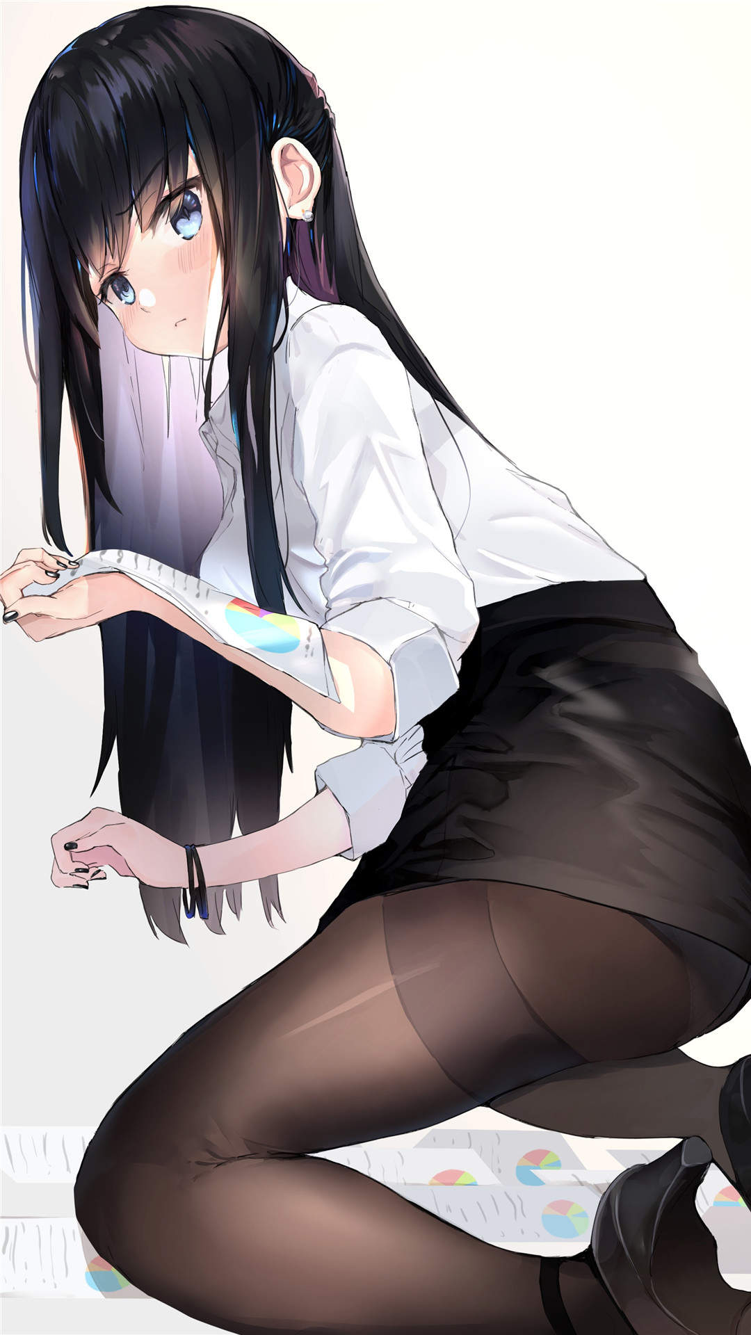 萌系卡通动漫少女手机壁纸图片